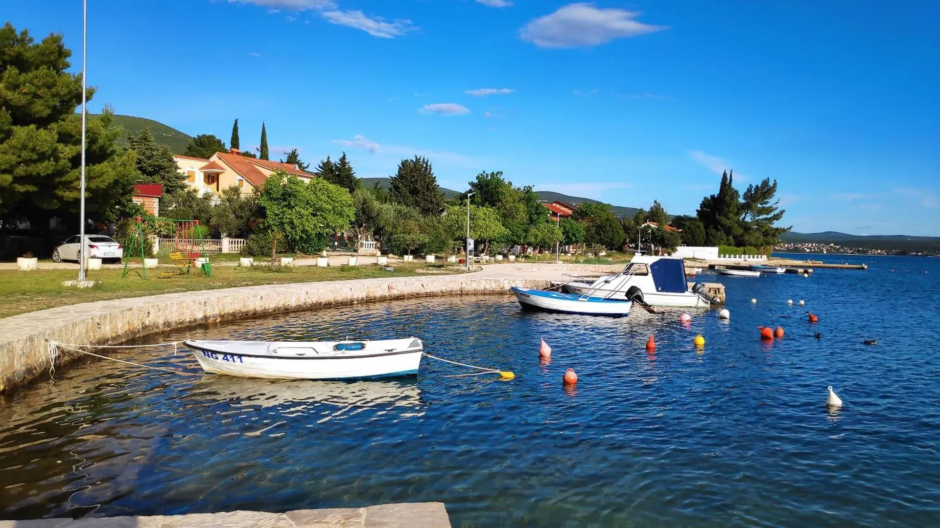 Villa Punta Blava: Beachfront Family Retreat with Sea Views Obrovac Croatia