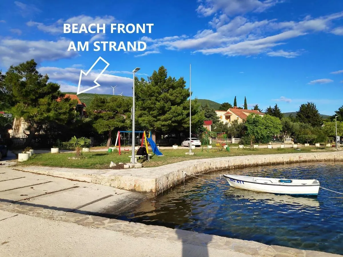 Villa Punta Blava: Beachfront Family Retreat with Sea Views Obrovac Croatia
